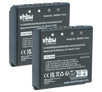 vhbw 2x Batterie compatible avec HBC Spectrum A, 1, B, 2 opérateur télécommande industrielle (700mAh, 6V, NiMH)