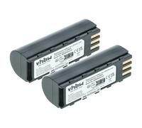 vhbw 2X Batterie Compatible avec Honeywell 8800 Scanner de Code-Barre POS (3400mAh, 3,7V, Li-ION)
