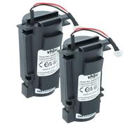 vhbw 2X Batterie Compatible avec Honeywell MS9535, BT9535 Scanner de Code-Barre POS (1400mAh, 3,7V, Li-ION)