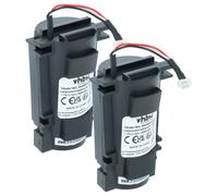 vhbw 2x Batterie compatible avec Honeywell MS9535, BT9535 scanner de code-barre POS (1400mAh, 3,7V, Li-ion)