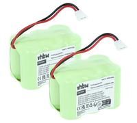 vhbw 2x Batterie compatible avec Icom IC-2SE, IC-2SAT, IC-2SA, IC-25RA, IC-24ET, IC-24AT, IC-3SAT, IC-2SET radio talkie-walkie (600mAh, 7,2V, NiMH)