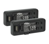 vhbw 2x Batterie compatible avec Insta360 ONE R, R Twin Edition appareil photo (1200mAh, 3,85V, Li-ion)