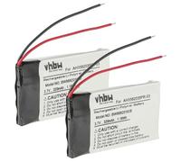 vhbw 2x Batterie compatible avec Jabra Speak 510 poste mains-libres, téléphone de conférence (320mAh, 3,7V, Li-polymère)