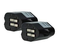 vhbw 2X Batterie Compatible avec Kärcher Robocleaner RC3000 | RC 4.000, RC4000 robot électroménager (3000mAh, 6V, NiMH)
