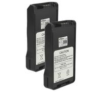 vhbw 2x Batterie compatible avec Kenwood NX-320E, NX3200, NX-320, NX-220, FTH1010, NX-220E3, NX-220E2 radio talkie-walkie (1800mAh, 7,2V, NiMH)