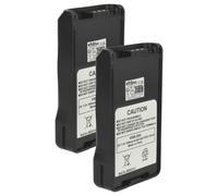 vhbw 2x Batterie compatible avec Kenwood TK-3173K, TK-3170E4, TK-3170E6, TK-3170E, TK-3178, TK-3173 radio talkie-walkie (1800mAh, 7,2V, NiMH)