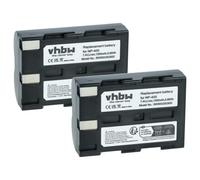 vhbw 2x Batterie compatible avec Konica Minolta Dynax 7D, 5D appareil photo (1200mAh, 7,2V, Li-ion)