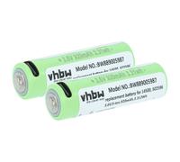 vhbw 2x Batterie compatible avec Ledlenser P5R Work lampe de poche ou frontrale (0,92Ah, 3,6V, Li-ion)