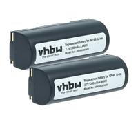 vhbw 2X Batterie Compatible avec Leica Digilux Zoom Appareil Photo (1200mAh, 3,7V, Li-ION)