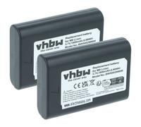 vhbw 2x Batterie compatible avec Leica M8, M8.2, M9, M9-P, M-E appareil photo (1800mAh, 3,7V, Li-ion)