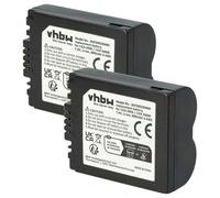 vhbw 2X Batterie Compatible avec Leica V-Lux 1 Appareil Photo (600mAh, 7,2V, Li-ION)