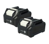 vhbw 2x Batterie compatible avec Makita GA037GZ, GA038G, GA041G, GA038GZ, GA037G, GA036GZ, GA041GZ outil électrique (2500 mAh, Li-ion, 40 V)