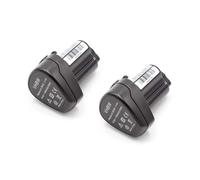 vhbw 2x Batterie compatible avec Metabo PowerMaxx BS Quick Basic, PowerMaxx BS Pro, PowerMaxx BS Quick outil électrique (1500 mAh, Li-ion, 10,8 V)