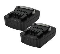 vhbw 2X Batterie Compatible avec Metabo WB 18 LTX BL 125 Quick Outil électrique (1500 mAh, Li-ION, 18 V)
