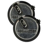 Vhbw 2x Batterie Compatible Avec Mini Cooper Clubman 2008-2014, Cooper Cas3+, Cooper Cas3 Clé De Voiture, Fermeture Centralisée (20mah, 3,6v, Li-Ion), Noir