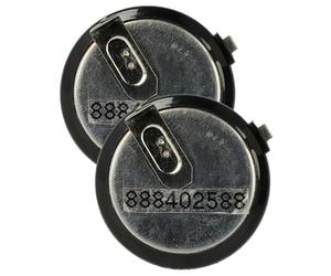 vhbw 2X Batterie Compatible avec Mini Cooper Roadster 2012-2014, Clé de Voiture, Fermeture centralisée (20mAh, 3,6V, Li-ION), Noir