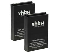vhbw 2x Batterie compatible avec Motorola DTR700, DTR720, Q9c, EVX-S24, I576, SL1600, Q9e, SL1M, SL1000 radio talkie-walkie (1800mAh, 3,7V, Li-ion)
