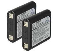 vhbw 2x Batterie compatible avec Motorola Talkabout EM1020R, EM1000R, EM1000A, EM1000, FV300, FV500, FV600 radio talkie-walkie (700mAh, 3,6V, NiMH)