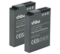 vhbw 2X Batterie Compatible avec Nikon Coolpix S8100
