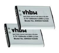 Vhbw 2x Batterie Compatible Avec Nintendo 2ds, 3ds (Ctr-001), 3ds (Min-Ctr-001), New 2ds Console De Jeux (1300mah, 3,7v, Li-Ion)