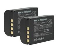 vhbw 2x Batterie compatible avec Olympus OM System OM-1, OM-1 Mirrorless appareil photo (2260mAh, 7,2V, Li-ion)
