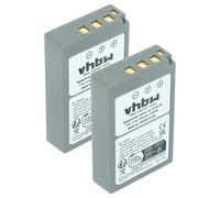 vhbw 2X Batterie Compatible avec Olympus Pen E-P7 | E-PL5, E-PL2, E-PL7, E-PL8, E-P3, E-PL6, E-PL9, E-PM1, E-PL3 appareil photo (900mAh, 7,2V, Li-ion)