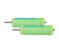 vhbw 2X Batterie Compatible avec Panasonic ER-CA35, ER-GB40, ER-5210, ER-CA70, ER-GB60, ER-5209 Rasoir Tondeuse électrique (2000mAh, 1,2V, NiMH)