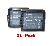 vhbw 2x Batterie compatible avec Panasonic HDC-SD100, HDC-SD1, HDC-SD10 caméra vidéo caméscope (700mAh, 7,2V, Li-ion) avec puce d'information
