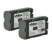 vhbw 2X Batterie Compatible avec Panasonic NV-GS11