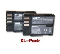 vhbw 2x Batterie compatible avec Pentax K-01, K-3, K-5, K-1 Mark II, K-3 Mark III Monochrome, K-3 Mark III appareil photo (1300mAh, 7,2V, Li-ion)