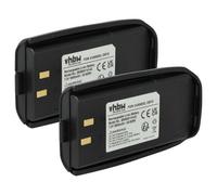 vhbw 2x Batterie compatible avec Polmar DB-10 Transceiver radio talkie-walkie (3600mAh, 7,2V, Li-ion)