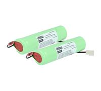 vhbw 2X Batterie Compatible avec Redback Lasers Unilevel Dispositif de Mesure laseroutil de Mesure (3500mAh, 2,4V, NiMH)