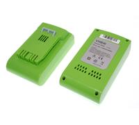 vhbw 2x Batterie compatible avec Rössle Bisam 44, Biber 22 outil électrique (2000 mAh, Li-ion, 24 V)