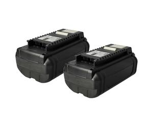 vhbw 2X Batterie Compatible avec Ryobi 40V Brushless Li-on ElectricLawn Mower, 40V Lithium Brushless Outil électrique (3000 mAh, Li-ION, 36 V)
