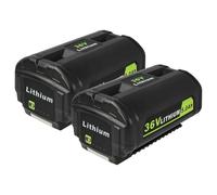 vhbw 2X Batterie Compatible avec Ryobi RY40600, RY40601, RY40530, RY40610, RY40601A Outil électrique (5000 mAh, Li-ION, 36 V)