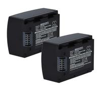 vhbw 2X Batterie Compatible avec Samsung HMX-H300BP