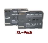 vhbw 2x Batterie compatible avec Samsung SC-D31, SC-D33, SC-D34, SC-D55, SC-D530, SC-D24, SC-D27 caméra vidéo caméscope (600mAh, 7,2V, Li-ion)