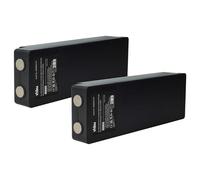 vhbw 2x Batteries compatible avec Scanreco BS590, 960, 16131, 790, 592, 590, Cifa opérateur télécommande industrielle (1500mAh, 7,2V, NiMH)