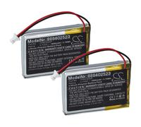 vhbw 2x Batterie compatible avec Sena 10C Pro, 10C caméra vidéo caméscope (1000mAh, 3,7V, Li-polymère)