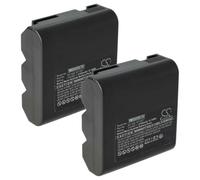 vhbw 2X Batterie Compatible avec Sharp VL-E980E, VL-E97E, VL-E96E, VL-H770S | pour VL-H770, VL-E98E, VL-E785U caméra vidéo caméscope (2700mAh, 3,6V, NiMH)