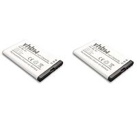 vhbw 2X Batteries Compatible avec Siemens Gigaset SL930A, SL930H, SL930 téléphone Fixe sans Fil (1300mAh, 3,7V, Li-ION) - Remplacement pour S30852-D2371-X1, V30145-K1310-X456