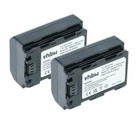 vhbw 2X Batterie Compatible avec Sony Alpha ILCE-7RM3, ILCE-7M4, ILCE-7RM4
