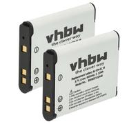 vhbw 2X Batterie Compatible avec Sony Cybershot DSC-RX0M2G, DSC-RX0M2, DSC-RX0, DSC-RX0 II, DSC-RX0 Ultra Appareil Photo (600mAh, 3,7V, Li-ION)