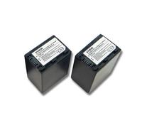 vhbw 2x batterie compatible avec Sony HDR-XR520, HDR-XR520VE, HXR-MC1P caméra vidéo (3300mAh, 7,4V, Li-ion) avec puce d'information