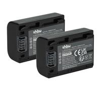 vhbw 2X Batterie Compatible avec Sony HDR-XR550VE, HXR-NX100, HXR-NX5R, HXR-NX3 caméra vidéo caméscope (600mAh, 7,2V, Li-ION) avec Puce d'information