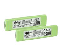 Vhbw 2x Batterie Compatible Avec Sony Mz-R90, Mz-R900, Mz-R909, Mz-R91, Mz-Rh10, R55, R90 Casque Audio, Écouteurs Sans Fil (1200mah, 1,2v, Nimh)