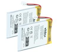 vhbw 2X Batterie Compatible avec Sony Playstation3 PS3 DualShock 3 WiFi Controller Manette de Jeu Gamepad (950mAh, 3,7V, Li-ION)