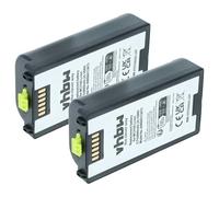 vhbw 2X Batterie Compatible avec Symbol MC3190-SL4H12E0U, MC3190-RL4S04E0A Scanner de Code-Barre POS (6800mAh, 3,7V, Li-ION)