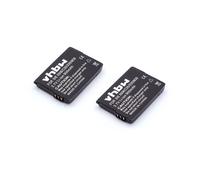 vhbw 2x Batterie compatible avec Telekom T-Sinus 710xa Micro, 710x Micro, 700 Micro téléphone fixe sans fil (900mAh, 3,7V, Li-ion)