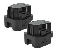 vhbw 2x Batterie compatible avec TJEP VF-16/64 GAS 2G outil électrique (1500 mAh, NiMH, 6 V)